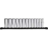 Jeu de douilles &agrave; puits profondes m&eacute;triques &agrave; 12 pans, 13 Mcx, Prise de 1/2", Profond Waymarc Industries Inc