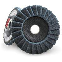 POWERBLEND SCD Surface Conditioning Flap Disc, 4-1/2" x 7/8", Type 29, Fine Grit Waymarc Industries Inc