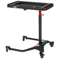 JUHT-100A Adjustable-Height Under-Hood ABS Tool Tray, 0 Drawers, 18-7/10" L x 31-17/20" W x 48-2/5" H, Black Waymarc Industries Inc