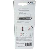 Couteau de s&eacute;curit&eacute; r&eacute;tractable standard, Acier inoxydable, Prise en Caoutchouc Waymarc Industries Inc
