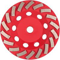 DIAMOND MAX Turbo 18-Segment Diamond Cup Wheel Waymarc Industries Inc