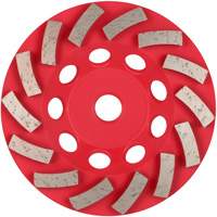 DIAMOND MAX Turbo 14-Segment Diamond Cup Wheel Waymarc Industries Inc