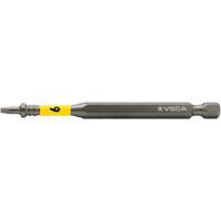 Impactech&reg; Power Bit, Slot, 6F-8R Tip, 1/4" Drive Size, 3-1/2" Length Waymarc Industries Inc