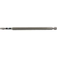 Impactech&reg; Power Bit, Slot, 8F-10R Tip, 1/4" Drive Size, 3-1/2" Length Waymarc Industries Inc