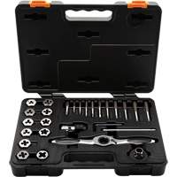 Metric Ratcheting Tap & Die Set, 27 Pieces Waymarc Industries Inc