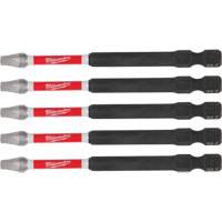 Embouts de tr&eacute;pan &agrave; chocs SHOCKWAVE, Carr&eacute;e, Embout 2, Longueur 3-1/2" Waymarc Industries Inc