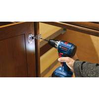 Compact Brushless Drill/Driver Kit, Lithium-Ion, 18 V, 1/2" Chuck, 400 in-lbs. Torque Waymarc Industries Inc