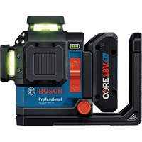 Laser dalignement/nivellement 360 connect&eacute; &agrave; faisceau vert &agrave; trois points Waymarc Industries Inc