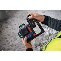 Laser dalignement/nivellement 360 connect&eacute; &agrave; faisceau vert &agrave; trois points Waymarc Industries Inc