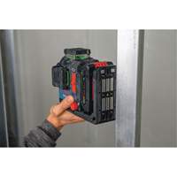 Laser dalignement/nivellement 360 connect&eacute; &agrave; faisceau vert &agrave; trois points Waymarc Industries Inc
