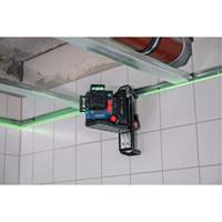 Laser dalignement/nivellement 360 connect&eacute; &agrave; faisceau vert &agrave; trois points Waymarc Industries Inc