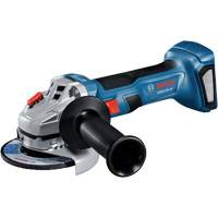 Rectifieuse angulaire sans balais avec interrupteur coulissant, Roue de 4-1/2", 18 V Waymarc Industries Inc