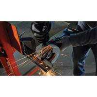 Rectifieuse angulaire sans balais avec interrupteur coulissant, Roue de 4-1/2", 18 V Waymarc Industries Inc