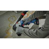 Rectifieuse angulaire sans balais avec interrupteur coulissant, Roue de 4-1/2", 18 V Waymarc Industries Inc