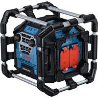Radio de chantier avec Bluetooth 5.0 et station dalimentation, Lithium-ion, 18 V Waymarc Industries Inc