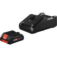 Starter Kit with CORE18V&reg; 4 Ah Advanced Power Battery & Charger, 18 V, Lithium-Ion Waymarc Industries Inc