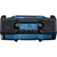 Compact Jobsite Radio with Bluetooth&reg; 5.0, Lithium-Ion, 18 V Waymarc Industries Inc
