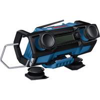 Compact Jobsite Radio with Bluetooth&reg; 5.0, Lithium-Ion, 18 V Waymarc Industries Inc