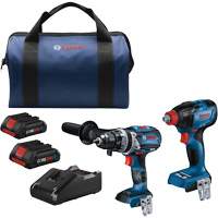 2-Tool Combo Kit, Lithium-Ion, 18 V Waymarc Industries Inc
