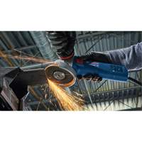 Ergonomic Angle Grinder, 4-1/2", 120 V, 10 A, 11000 RPM Waymarc Industries Inc