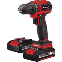 Ensemble perceuse sans fil, Lithium-ion, 18 V, Mandrin 3/8", Couple 354 lb-po Waymarc Industries Inc