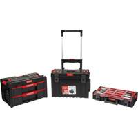 Ensemble de d&eacute;part roulant de coffres &agrave; outils Arx de 3 morceaux, 25-1/5" x 19" x 42-2/5", Noir Waymarc Industries Inc