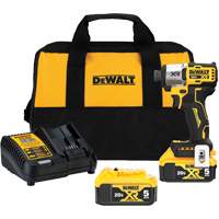 MAX* XR&reg; 3-Speed Impact Driver Kit, 1/4", 1825 in-lbs Max. Torque, 20 V, Lithium-Ion Waymarc Industries Inc