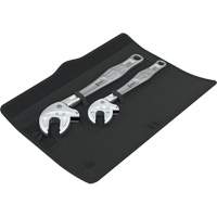 Joker 2 Self-Setting Spanner Set, Adjustable, 2 Pieces, Imperial and Metric Waymarc Industries Inc