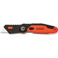 Couteau utilitaire pliant, 1" lame, lame en Acier, poign&eacute;e en Aluminium Waymarc Industries Inc