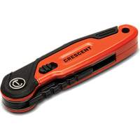 Couteau utilitaire pliant, 1" lame, lame en Acier, poign&eacute;e en Aluminium Waymarc Industries Inc