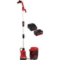 Cordless Clean Water Rain Barrel Pump with 4Ah Battery & Charger Starter Kit, 18 V, 792.5 GPH Waymarc Industries Inc