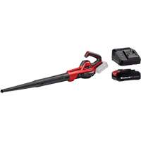 Souffleuse universelle 110 pi3/min sans fil avec batterie 2,5 Ah et ensemble de d&eacute;part de chargeur, 18 V, Vitesse d'air 155,34 mi/h, &agrave; pile Waymarc Industries Inc