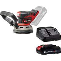 Professional Random Orbit Sander with 2.5Ah PXC Battery & Charger Starter Kit, 5" Sand Paper, 18 V, 6000 - 24000 OPM Waymarc Industries Inc
