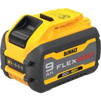 FLEXVOLT&reg; Battery, Lithium-Ion, 20 V/60 V, 9 Ah Waymarc Industries Inc