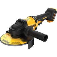 Meuleuse sans fil et sans balai avec KICKBACK BRAKE (outil seulement), Roue de 7", 60 V Waymarc Industries Inc
