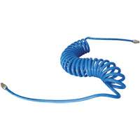 Tuyau h&eacute;licoidal MAXAIR, Air, 1/4" DI x 50' lo, Polyur&eacute;thane Waymarc Industries Inc