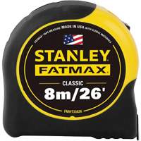 Ruban &agrave; mesurer FATMAX, 1-1/4" x 26'/8 m, Marques de goujon Imp&eacute;rial & m&eacute;trique Waymarc Industries Inc