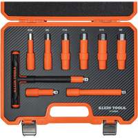 Insulated T-Handle & Hex Bit Set with Case, 1000 V, 9 Pcs Waymarc Industries Inc