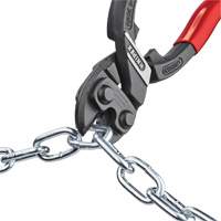 CoBolt&reg; High Leverage XL Compact Bolt Cutters with Notched Blade, 10" L, Center Cut Waymarc Industries Inc