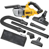 Cordless Dry Hand Vacuum, 20 V, 0.18 gal. Capacity Waymarc Industries Inc
