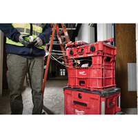 Bac distributeur de fils XL PACKOUT, 15-3/4" x 18-5/8" x 15", Noir/Rouge Waymarc Industries Inc