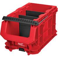 Bac compact PACKOUT, 15-1/2" x 9-1/2" x 8-3/4", Noir/Rouge Waymarc Industries Inc