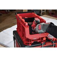 Bac compact PACKOUT, 15-1/2" x 9-1/2" x 8-3/4", Noir/Rouge Waymarc Industries Inc