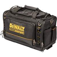 ToughSystem&reg; 2.0 Dirt Repellent Jobsite Tool Bag, 1680 Denier, 50 Pockets, Black/Yellow Waymarc Industries Inc
