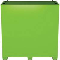 Armoire ventil&eacute;e pour le rangement d'&eacute;PI sur place, Acier, Vert lime haute visibilit&eacute; Waymarc Industries Inc