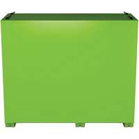 Armoire de rangement d'&eacute;PI sur place, Acier, Vert lime haute visibilit&eacute; Waymarc Industries Inc