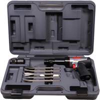 Heavy-Duty Air Hammer with Chisels, 21.8 CFM, 1/4" NPT, 2600 BPM, 3/4" x 3-3/4" (0.0mm x 0.0mm) Waymarc Industries Inc