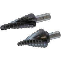 Multi-Step™ Drill Bit, 1/4" - 1-3/8" , 1/8" Increments, High Speed Steel TCO323 | Waymarc Industries Inc