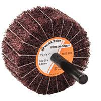 Meule &agrave; lamelles abrasives Two-In-One Waymarc Industries Inc