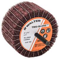 Meule &agrave; lamelles abrasives Two-In-One Waymarc Industries Inc